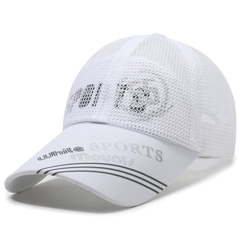 Men's Breathable Mesh Duckbill Baseball Cap - Sun Protection Summer Hat