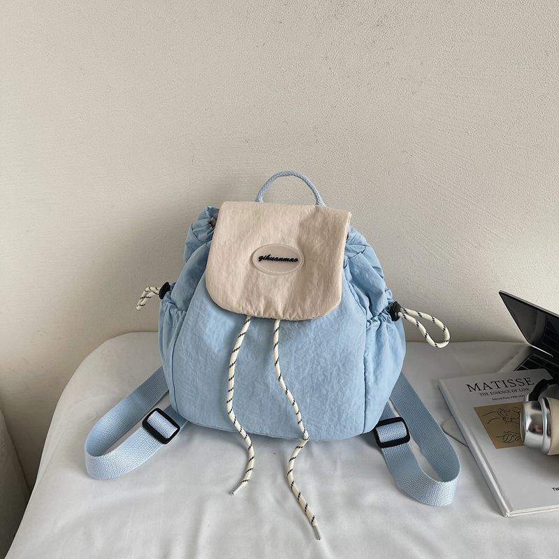 2025 Summer New Foreign Style Texture Trend Casual Backpack Fashion Simple Personality Women's Niche Backpack