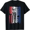 Thank You Veteran's Day American Flag Military Appreciation Gift Unisex T-Shirt