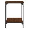 VidaXL Table basse chêne marron 40x40x55 cm bois d'ingénierie 832827
