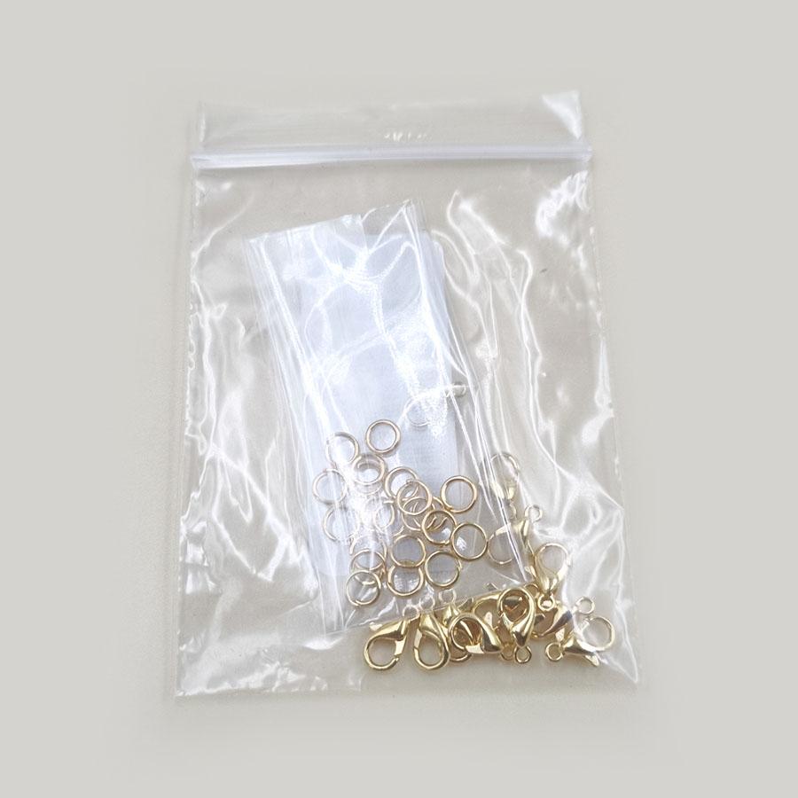 High Quality 10Pcs/Lot Plated Silver Golden Metal Jewelry Making Jump Chains Rings For DIY  Jewelry Handmade Findings Necklace Bracelet