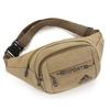 Canvas waist bag, men's chest bag, crossbody bag, outdoor sports, mountain climbing, cycling, sports function, student bag A-DH