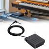 Electronic Piano Pedal Sustain Non Slip Universal Sturdy Compact Professional Keyboard