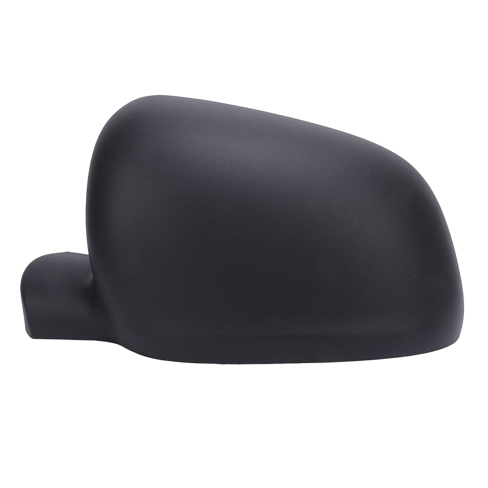 Kaisai Unisex Black Rearview Mirror Cap Strong Protection Easy Install Wing Mirror Cover Cap For Kangoo 2013 To 2023
