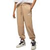 Jordan Elastic Waistband Joggers With Side Pockets And Fleece Lining Women Bottoms Khaki DQ4608-254