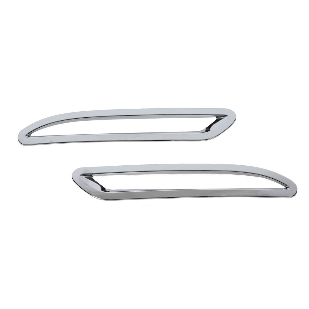 2PCS Rear Fog Light Trim Cover Left Right Decorative Frame Replacement for Benz A‑Class W177 V177 Sedan 2018 and Up