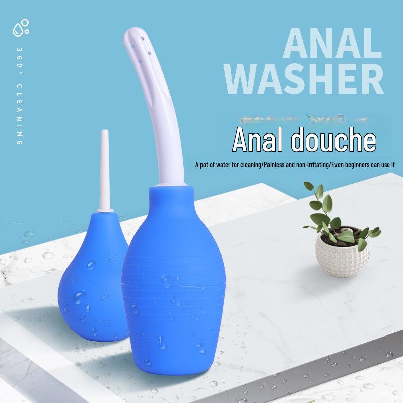 

Дорослий анальний та вагінальний очищувач - SM іграшка Blue Small 40g