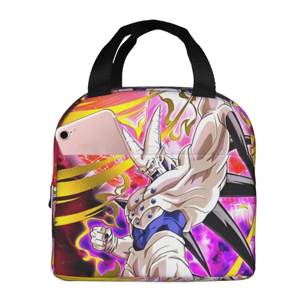 Lunch Bag, Full-Printed Picnic Bag For Primary And Secondary School Students, Cartoon Animation, Large-Capacity Thermal Insulation Lunch Box Bag