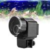 Heim-Aquarium Fischbecken Automatischer Futterautomat Timer Schwarz