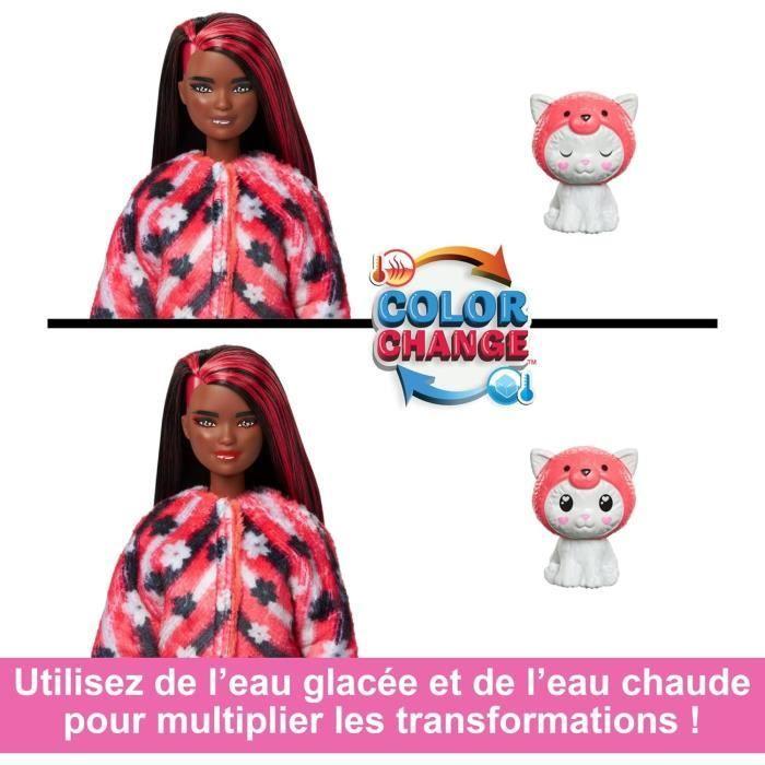 Barbie-Cutie Reveal-Poupée Sur Le Thème Des Costumes, Chaton Panda HRK23