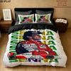 Set Copripiumino Trapuntato Ayrton Senna Federe Decorazione Casa Regalo di Compleanno (1 * copripiumino + 2 * federa, senza nucleo)