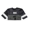 Nike Lab Collection Crop American Football Kurzarm T-Shirt Damen Tops Schwarz AR5967-010