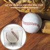 Transparent Baseball Display Case with Stable Base Dustproof UV-Resistant Multifunctional Storage Box Baseball Holder