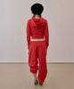 SCULPTOR Napoleon Stud Sweatpants Red