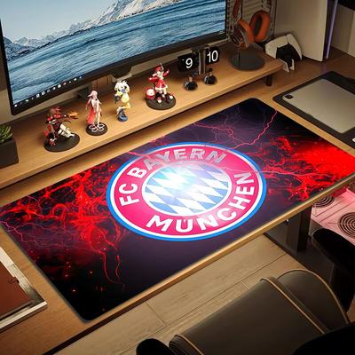 FC Bayern München2 Print  Cushion Non-slip Laptop Tablet Big Mousepad XXL Mat Mini PC Playmat With Lock Edge