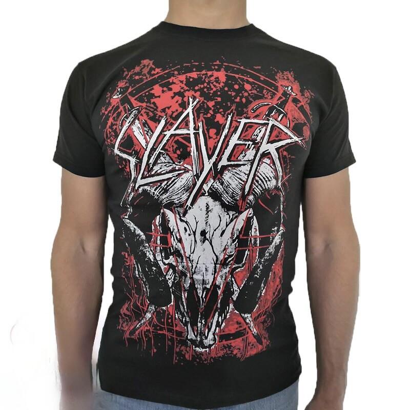SLAYER Mongo Goat Black T-Shirt Unisex T-Shirt M
