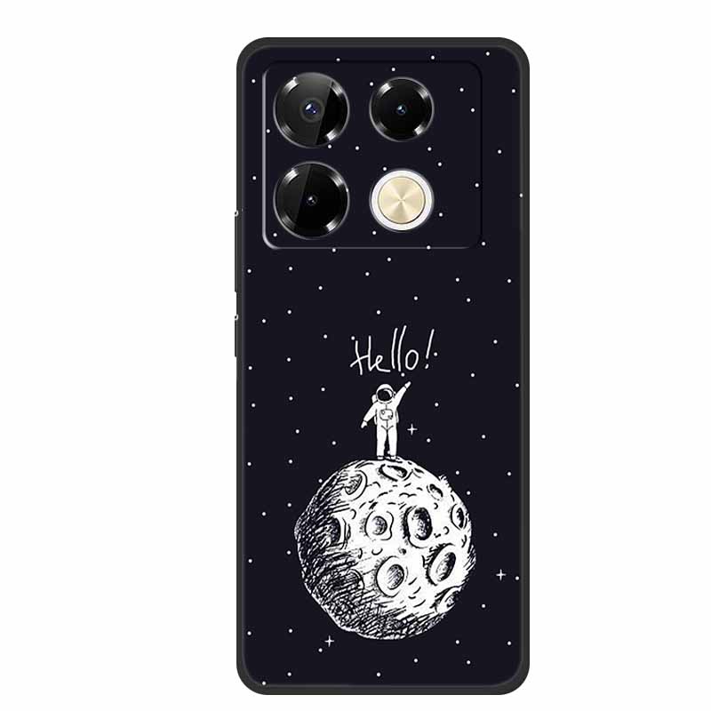 Case For Infinix Note 40 Pro 4G TPU Soft Silicone Back Cover for Infinix Note40 Phone Cases X6850 X6853 Original Colorful Capa