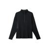 Lululemon Sweatshirts Men's Stand Collar Moderate Other (Unisex) Sweatshirts LM3EX7S | Black