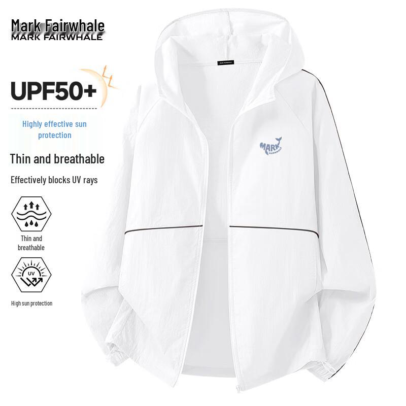 Mark Fairwhale Men s Hooded Lightweight Sun Protection Jacket M
