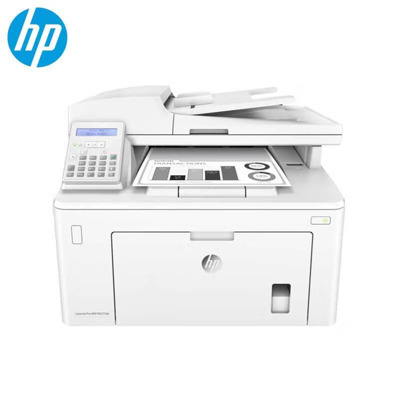 HP M227fdn A4 Black & White Laser Multifunction Printer CN plug (adapter included)