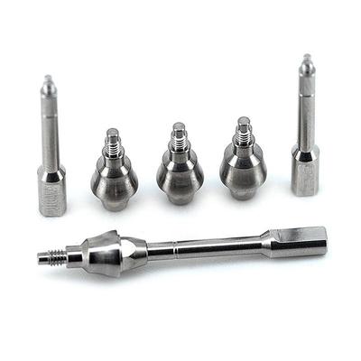 1 Set Right-Angle Base Platform Immediate Repair Implant Replacement Temporary Titanium Substrate Protective Cap
