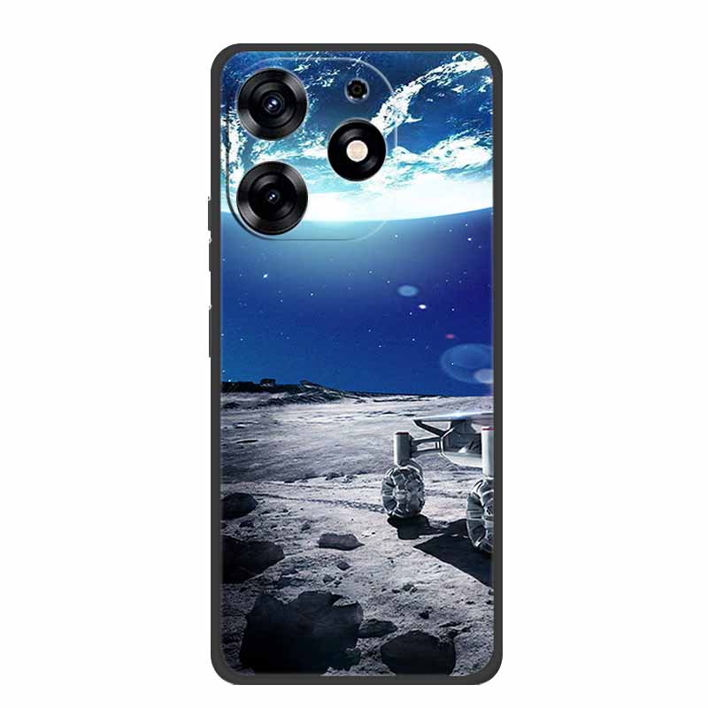 Phone Case For Blackview Shark 9 Case Black Silicone Soft Coque Funda For Blackview Shark 9 Back Cover Case Shark9 6.67" Shell