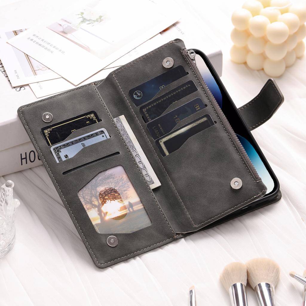 Leather Flip Case For Samsung Galaxy S26 S25 S23 S24 Ultra S22 S21 Plus S20 FE + Note 20 10 9 Card Wallet Embossing Phone Bag