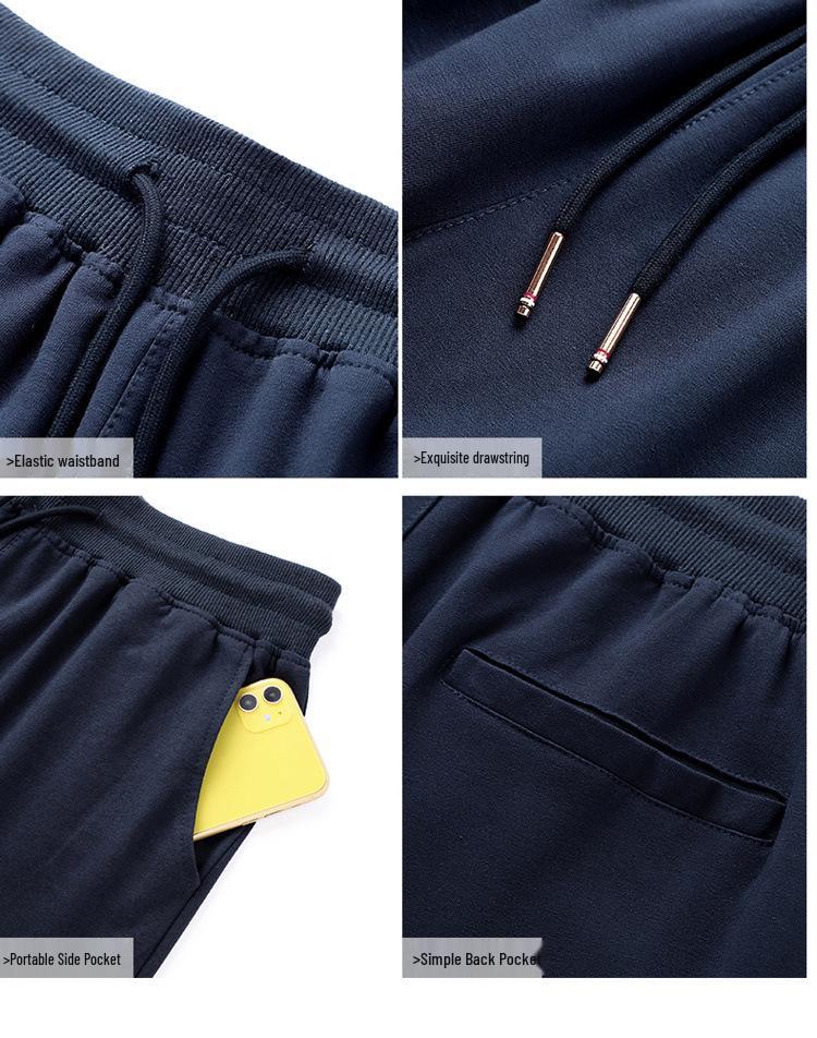 Men's Trendy Hooded Sweatshirt & Joggers Two-Piece Casual Set for Spring & Autumn