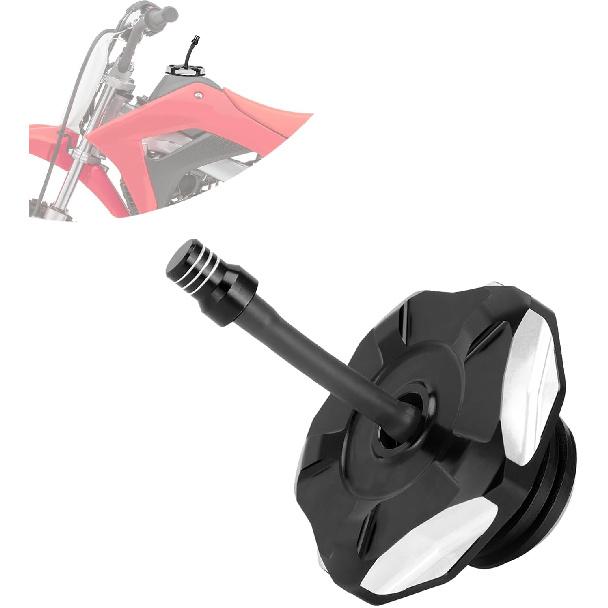 Dirt Bike Gas Cap,CNC Aluminum Motorcycle Gas Fuel Tank Cap for CRF110F CRF110 CRF 110 CRF 110F 2019-2025/CRF125F CRF 125F CRF125 CRF 125 2022-2025