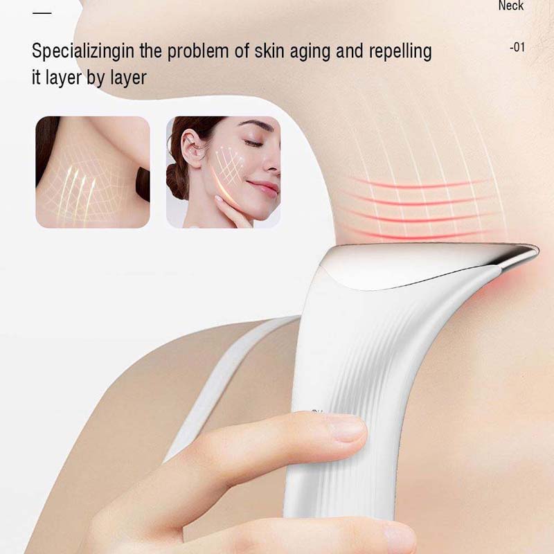 Facial Beauty Tool Neck Anti-Wrinkle Lift Device 3 In 1 Red Light Therapy Face Sculpting Tool With Thermals Skin Rejuvenation