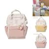 Forest Fairy Princess Nylon Backpack Lightweight Waterproof Trendy Student Bag For Girls