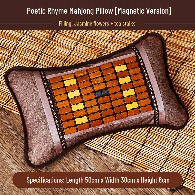 Free Shipping Summer Bamboo Cool Neck Pillow for Sleep, Adults & Kids