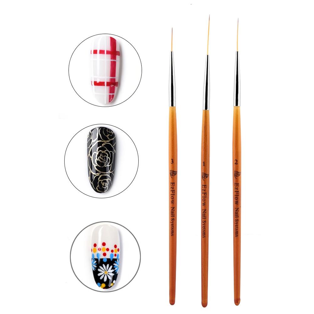 Fine Details Nail Art Liner Brush, Brush Nail Design Liner, Profesionalams