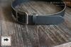 [recurrence (cowhide)] Belt, Octagon Buckle, Buffalo Leather, Men's & Women's, Casual, Single Piece Leather, 35mm Wide, Made in Japan (Dark Brown)