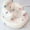 Infant Shining Baby Inflatable Sofa Children Puff Portable Bath Chairs PVC Multifunctional Seat Practice Sitting Bath Stool