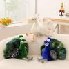 Peacock Plush Toy Collectors Edition Soft Animal Gift For Kids And Adults