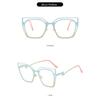 Blue Light Blocking Glasses Women Oversized Cat Eye Glasses Frame for Women with Non-prescription Lens Compuer Eyeglasses Frames