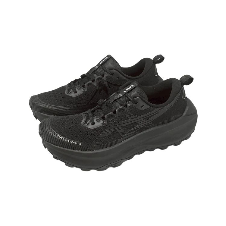 Asics TRABUCO Max 4 Trail Running Shoes Men's Black 1011C187-001
