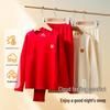 Children's A-Class Pure Cotton Autumn Clothing Set: Flannel Warm Underwear and Trousers for Boys and Girls
