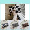 Stylish Envelope Clutch Bag For Women In Milk Texture Zebra Print Or Leopard Pattern Ideal For Summer Outings