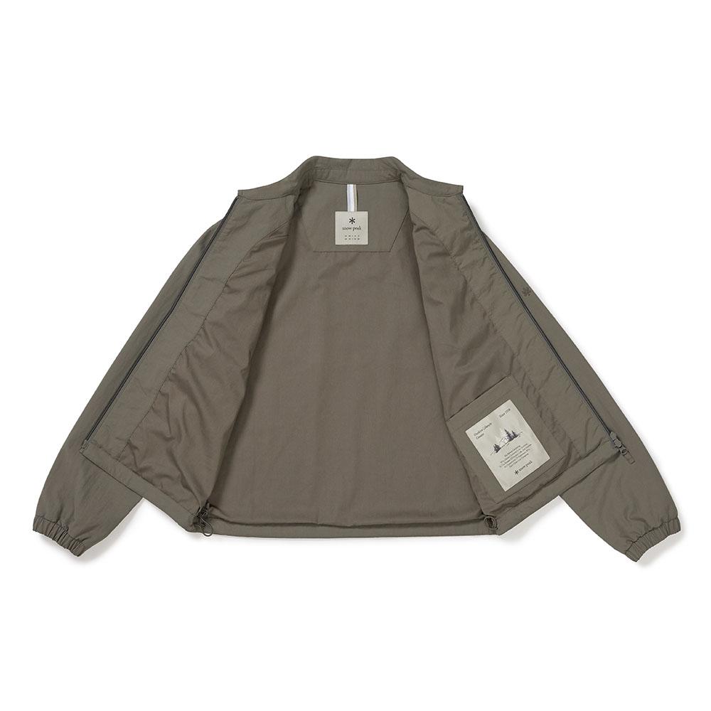 SNOWPEAK Campul Women's Collar Windbreaker Dark Khaki (S24FWCWB17)