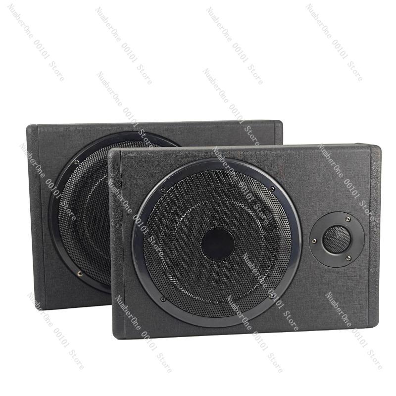 Ultra-thin Car Audio System, Seat Cannon Speaker, Overweight Subwoofer Modification, Active Car Subwoofer with Deep Bass Sound