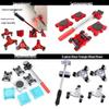 In Stock Set di Attrezzi Mobili a 8 Pezzi per Spostare Oggetti Pesanti