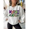 Womens Round Neck Pullover Sweatshirt With 3D Christmas Tree Print Casual Comfort Fit 2025