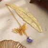 Multi-Color Eternal Flower Bookmark Butterfly Chinese Style Page Marker Teacher Appreciation Gift