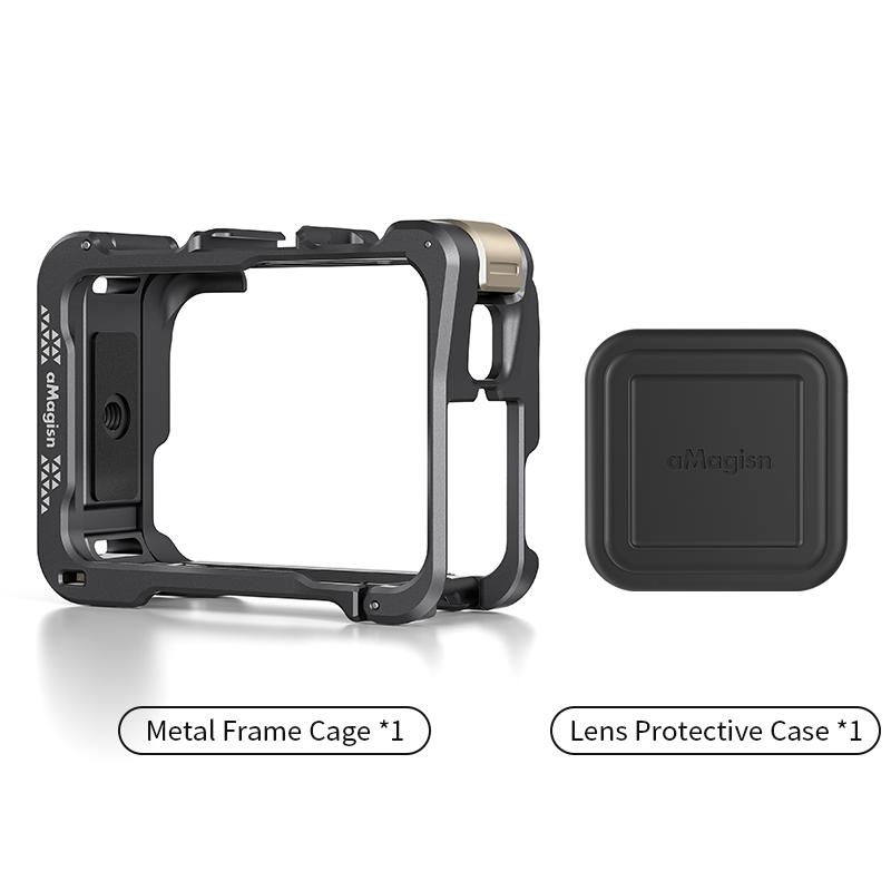 Ace Pro 2 Metal Rabbit Cage For Insta360 Ace Pro Quick Release Protection Frame For Insta360 Ace Pro Action Camera Accessories