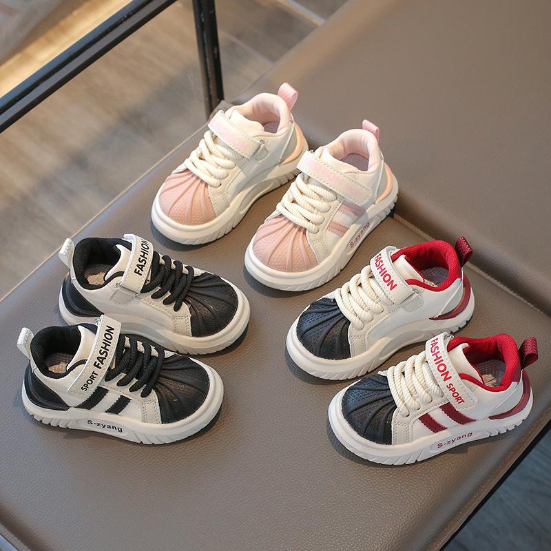 1-5 years old baby sports shoes girls casual shoes children's spring new waterproof leather surface boys shoes soft sole children's shoes