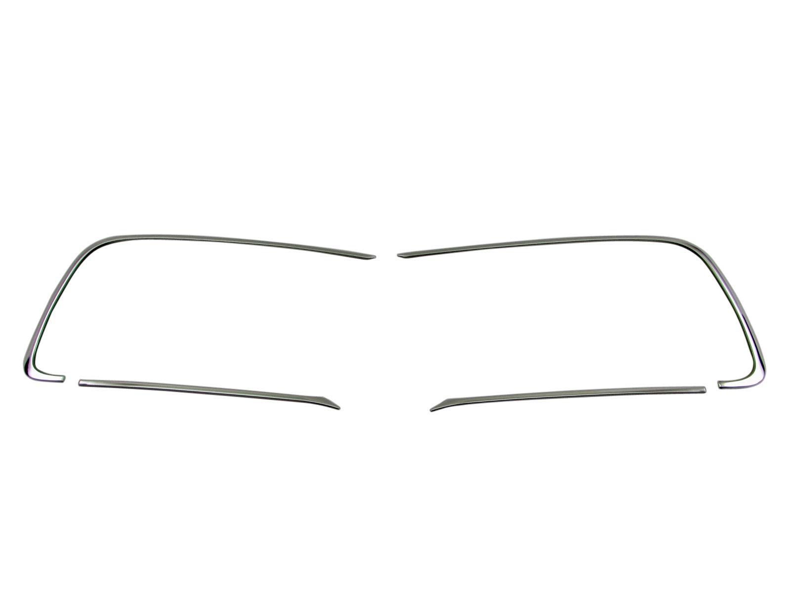 

BRIGHTZ Stainless Steel Plated Bumper Duct Molding for Insight ZE4 ZE E4 4 37493 [FRO-ETC-MID-014]