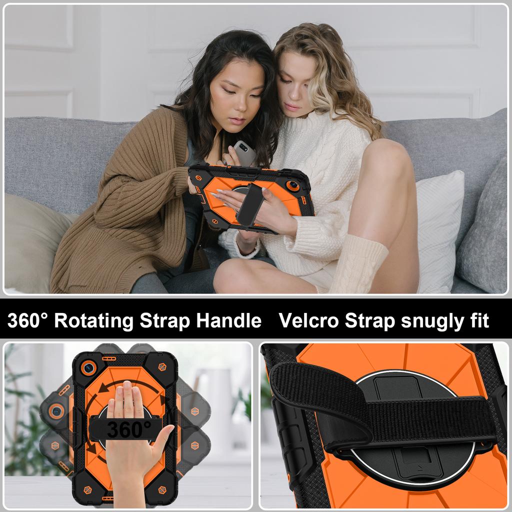 Funda para Tablet Para Redmi pad 2 11 Funda Protectora Antigolpes Redmi pad 2 9.7 SE 9.72026 Soporte Giratorio 360 Correa de Mano para Hombro Funda