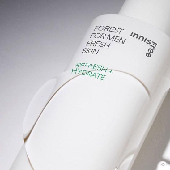 Innisfree Forest for Men Fresh Skincare Skin 180 мл + Лосьон 140 мл + Средство для бритья — фото 7